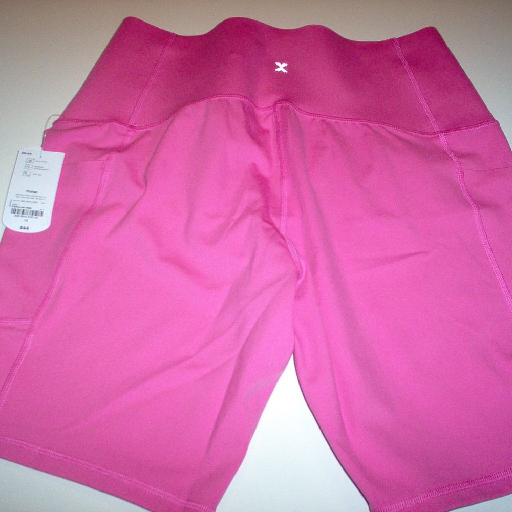 XERSION BIKE SHORTS, SIZE 1X, PINK